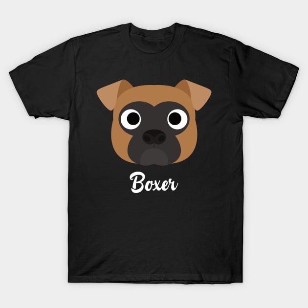 Boxer - Boxer Dog T-Shirt by DoggyStyles